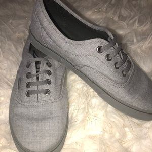 Grey women's Vans size 7.5